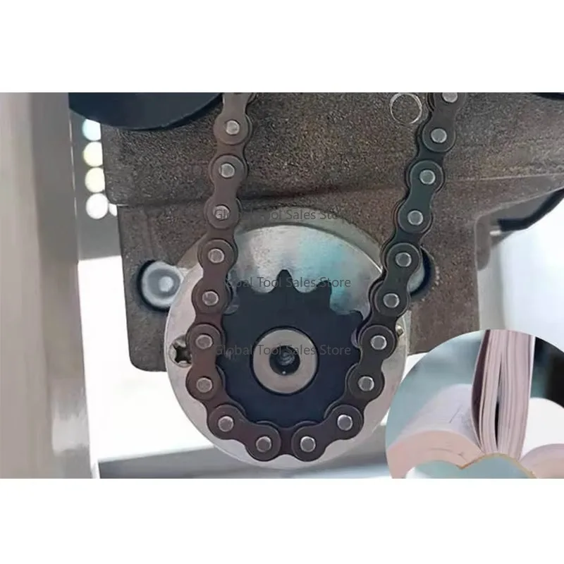 

Electric Automatic Desktop Hot Melt Glue Book Binder - Hardcover Book Binding Machine Model CG30 for Office And School