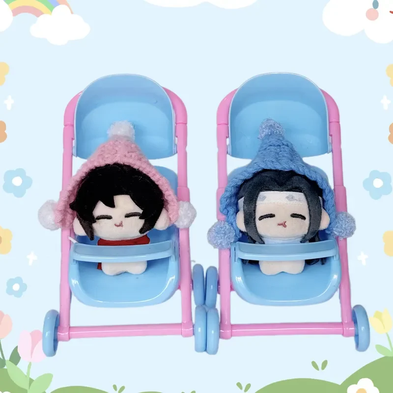 

Yingoman Genuine Mo Dao Zu Shi Lan Wangji Wei Wuxian 5cm Anime Plush Toy Pendant Keychain Charm Collectible Gift For Mdzs Fans