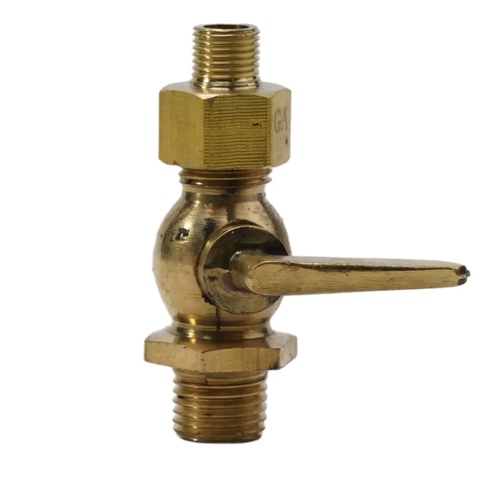 For Vintage Motorcycles Brass Petcock Valve Air Intake Fuel Delivery Accessories Standard Pattern Switch Rotation view 5