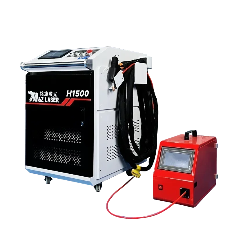 1500W 4-in-1 Laser Welding Machine Easy-to-Operate Soldering Station with Yaskawa Servo Motor and PLC Industrial Compressors