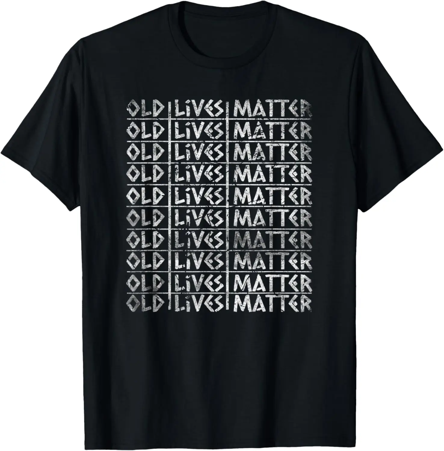 

Old Lives Matter Funny Birthday Party Gag Gift for Dad T-Shirt