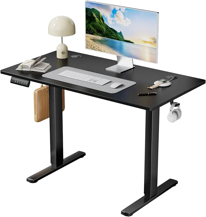 

Standing Desk, Adjustable Height Electric Sit Stand Up Down Computer Table, 40x24 Inch