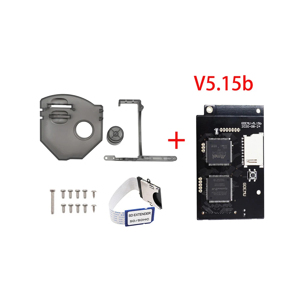 For GDEMU V5.15b  Version Optical Drive Simulation Board for SEGA Dreamcast DC VA1 Console with SD extender