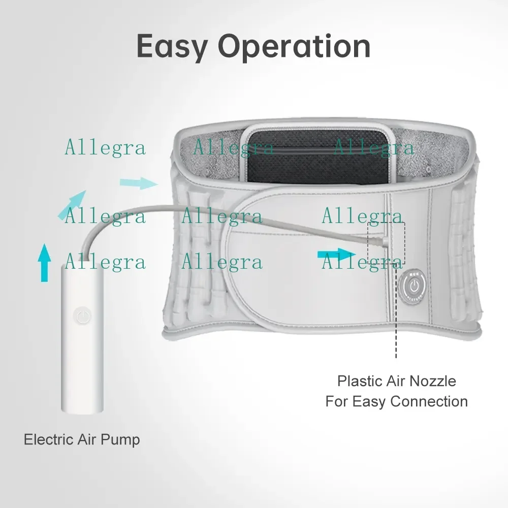 Top Quality Air Pressure Lumbar Back Belt Support Traction Air Decompression for Relief Waist Lumbar Decompression Belt
