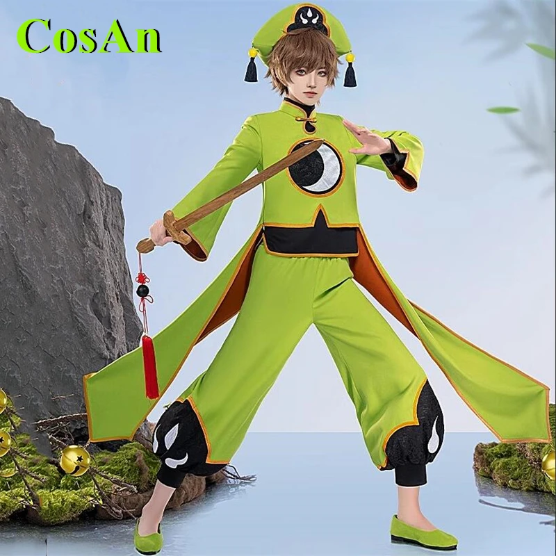 

24CosAn аниме Cardcaptor Sakura LI SYAORAN, карнавальный костюм CCS, милое милое платье, полный комплект, одежда для ролевых игр, хит продаж