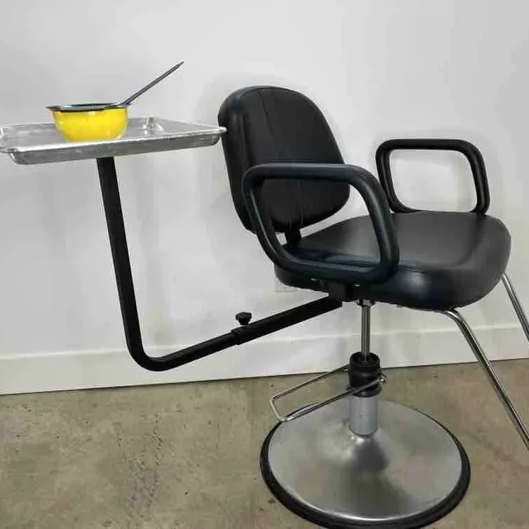 Barber shop trolley rack barber chair storage tool liftable instrument bracket tray multi-purpose
