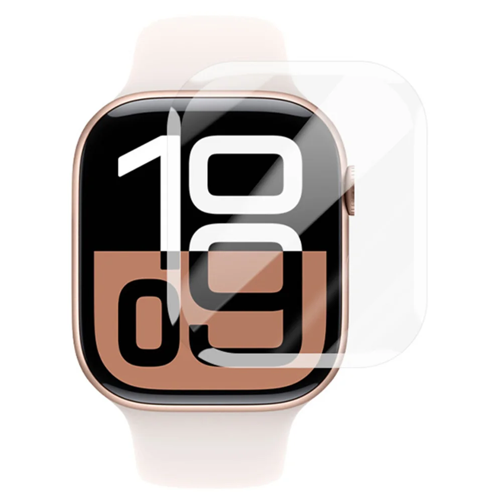 

Для Apple Watch Series 10 46 мм Защитная пленка для экрана 3D УФ-жидкая алюминиево-кремниевая стеклянная пленка
