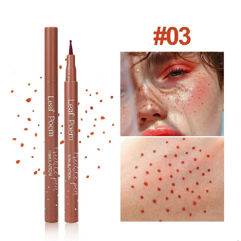 Natural Freckle Pencil Waterproof Fake Eyeliner Spot Pen Long Lasting Makeup Tool For Face Dot Cosmetics Simulation Beauty