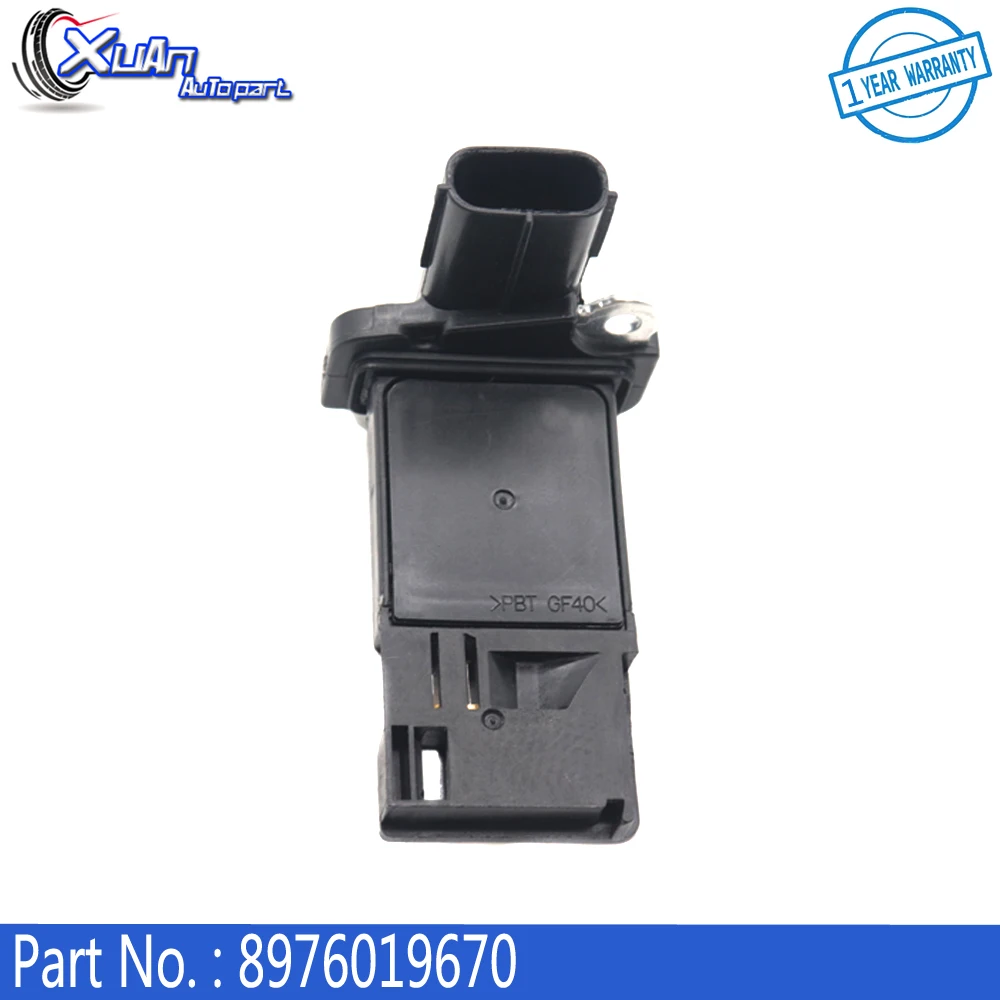 

XUAN 8976019670 Датчик MAF для Chevrolet Isuzu D-Max Pickup 2.5 DiTD 3.0 D 4x4 2007-2012, датчик массового расхода воздуха U09005AFS