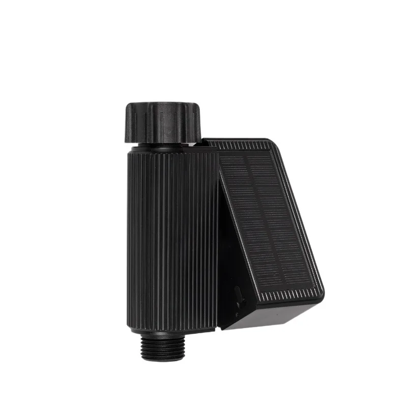 Tuya Smart Wifi Timer per irrigazione Irrigatore a energia solare Sistema di irrigazione a goccia Registratore di flusso d'acqua integrato Controller dell'acqua