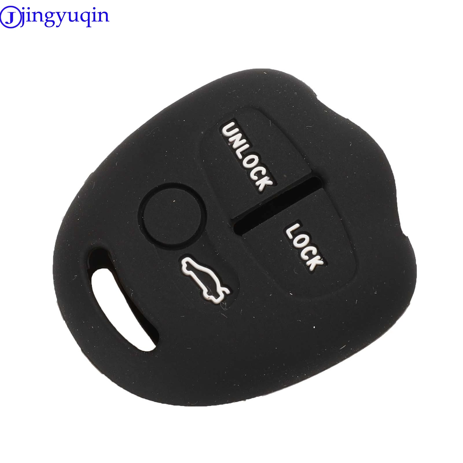 jingyuqin Remote 3B Car Key Case Silicone For Mitsubishi Outlander Colt LANCER Grandis Pajero Sport Parts Holder