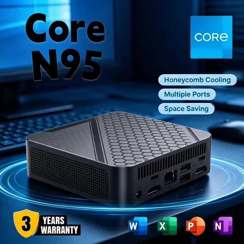 Mini PC Intel N95 16GB 512GB SSD