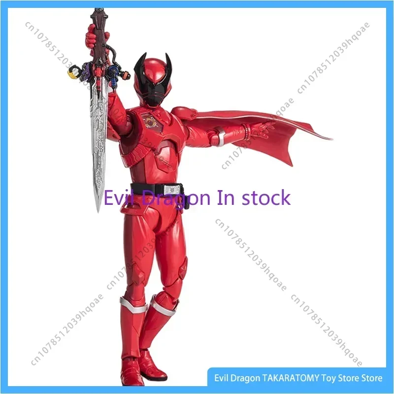

Original Bandai Ohsama Sentai King-Oh Anime Figure SHF KU WAGATA OHGER Action Figure Toy Kids Gift Collectible Decoration