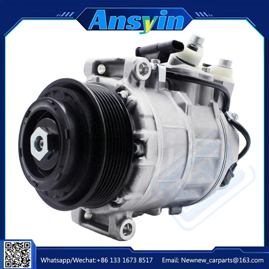 7SES17C AC Compressor For Mercedes GL500 BENZ GLE320 GLE400 GLE450 GLS63 X166 63 AMG W166 W292 A0008303501 0008305200 4472500252