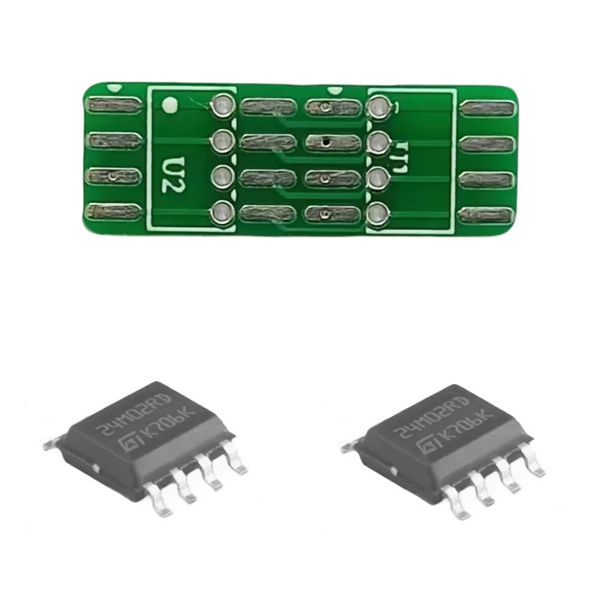 SVFE-g(4M)2x2M Expansion Chip+Expansion Board for Quansheng UVK5 UVK6 Intercom Expansion