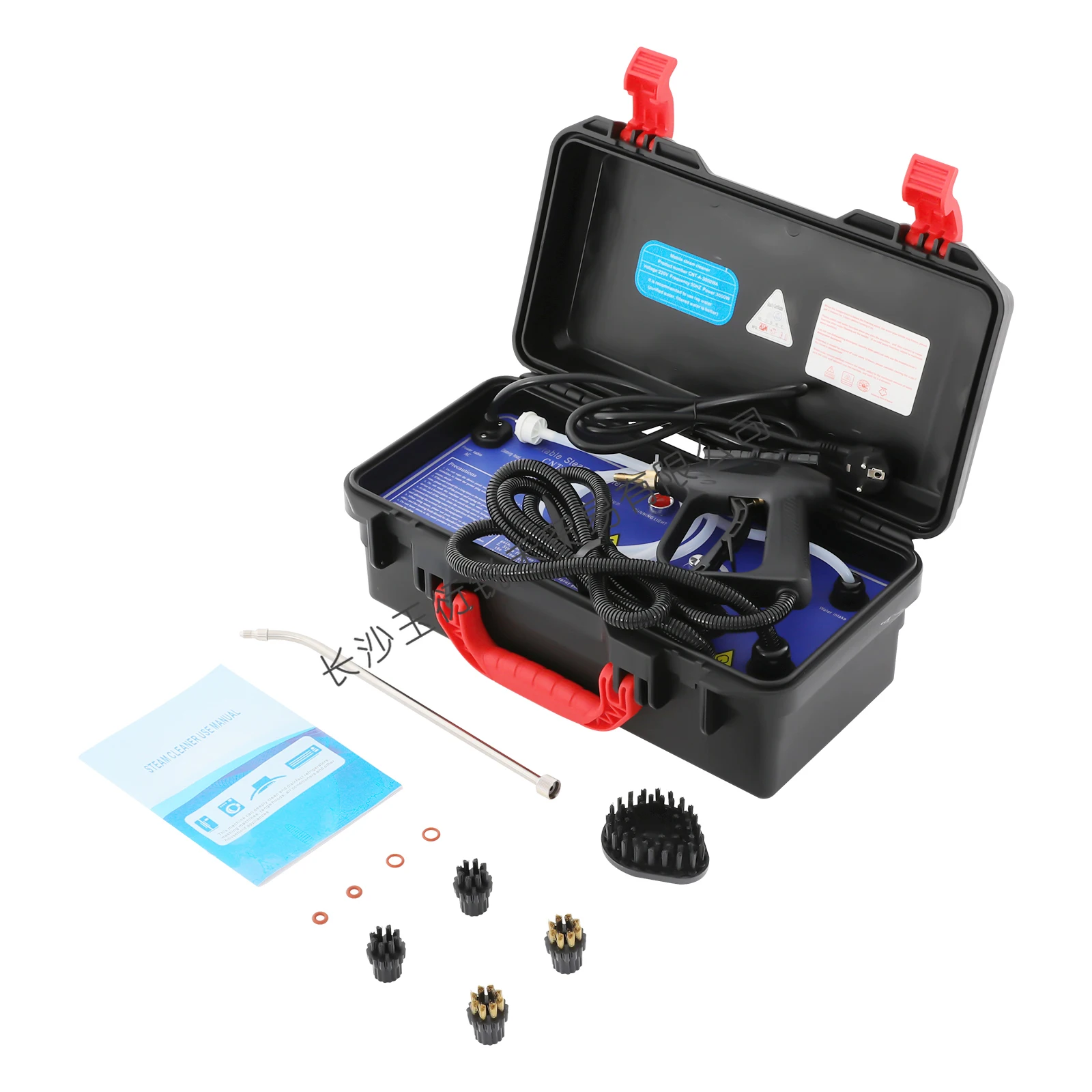 Limpiador a vapor portátil de alta pressure, machine de limpieza a vapor para el hogar y el coche, 5 Bar, 3KW