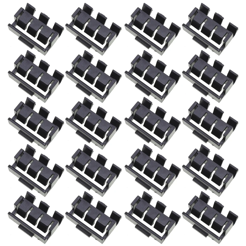 20Pcs Roof Rain Gutter Trim \Molding \Clip For BMW 1 Series For E82 E90 E92 51137077127 Fixed \Clips Car Interior Accessories