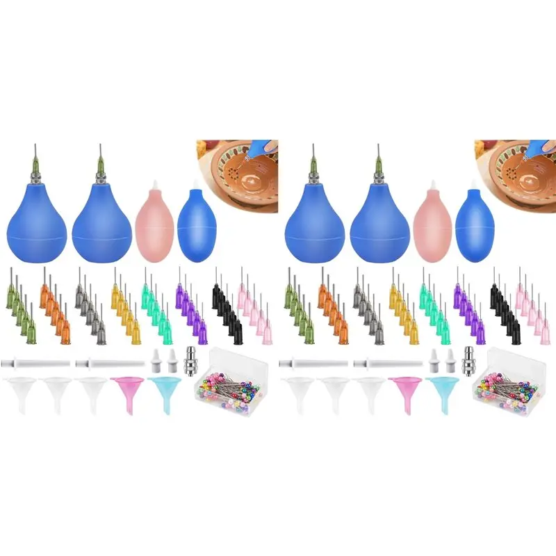 

A25F-300 PCS Pottery Tools Supplies Precision Applicator, Tools Clay Tools Set,For Pottery Decorating,