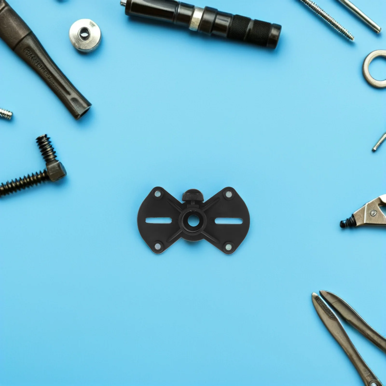 

4Pcs Plastic Speaker Storage Base Stable Speaker Supports Tripod Tray Holder Adapter for Music Stand Loudspeaker Mounting