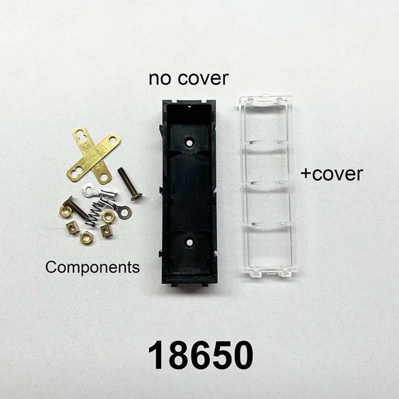 Emplacement pour batterie en cuivre 21700/18650, support de boîtier de batterie en lithium sans soudure, pilier électronique à courant élevé