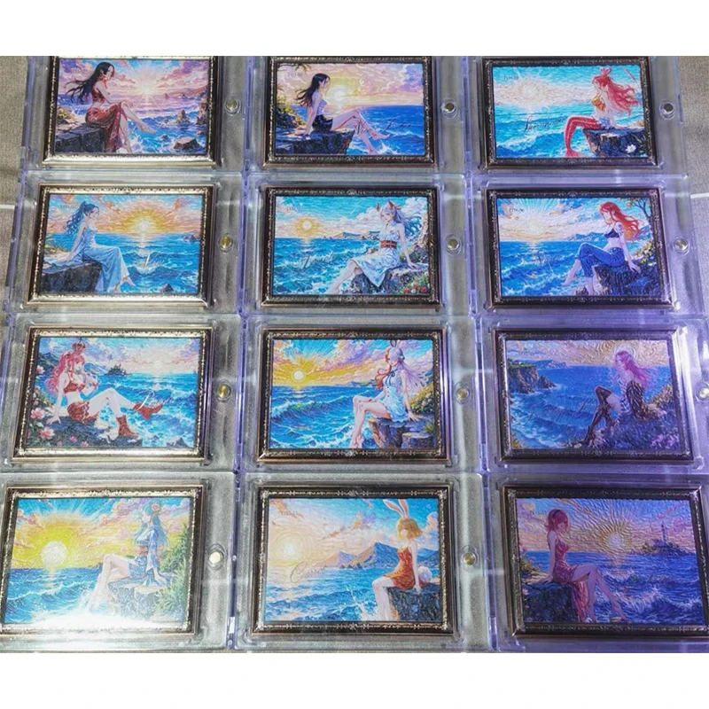 Anime One Piece Nami Robin Yamato Hancock Uta Perona Zoro Luffy Rare Collection Cards Christmas Birthday Gifts Children's Toys