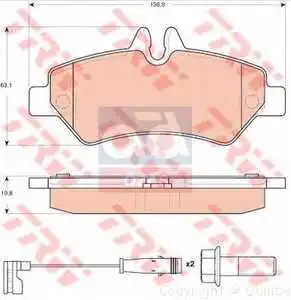 

Store code: GDB1697 for brake pad rear 07 LT35 CRAFTER-SPRINTER