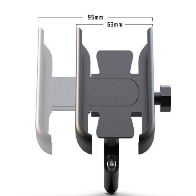 Motorcycle Bicycle Phone Holder GPS Bracket Cellphone Stand Handlebar Mount Adjustable Bike Phone Holder Motorbike Accessories view 2