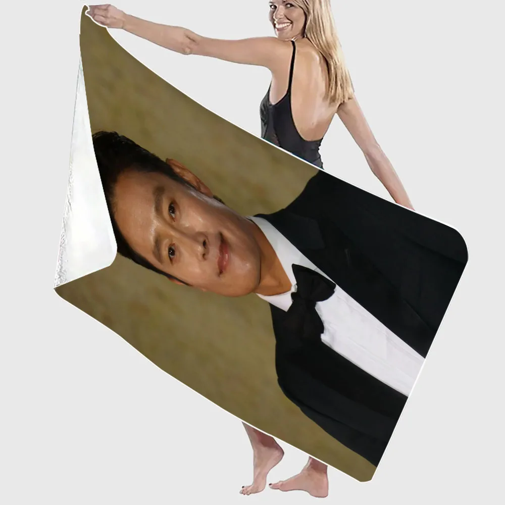 Telo Mare Lee-Byung-Hun, Asciugamani Ad Asciugatura Rapida, Asciugamano Sportivo, Asciugamani Da Spiaggia, Asciugamano Personalizzato, Taglia Grande 7.23