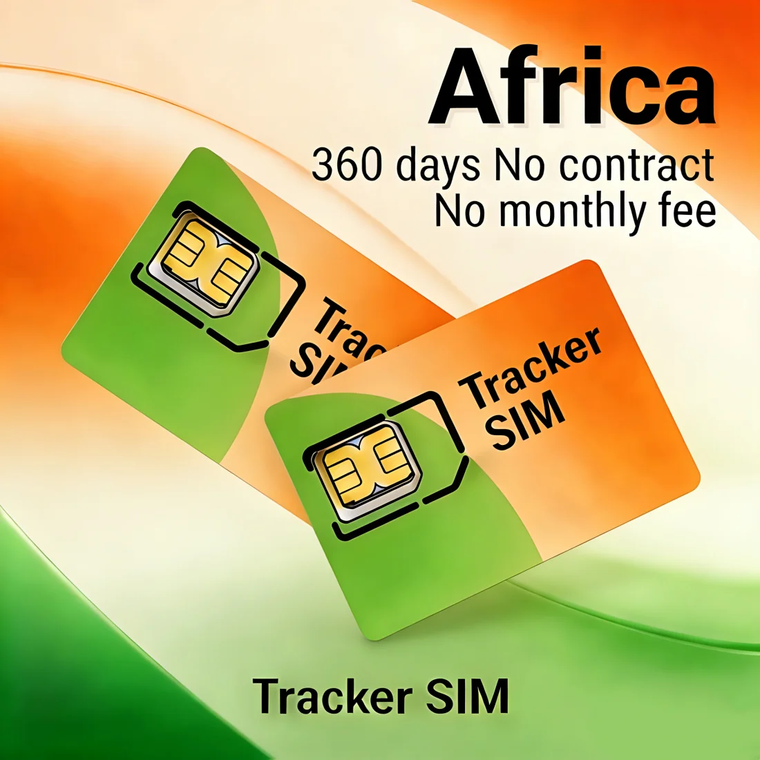 Africa 4G GPS Tracker SIM Card No Contract 360MB/360 Days Nano/Micro/Std GPRS GSM LTE for TK915 CJ780 MV710 Etc