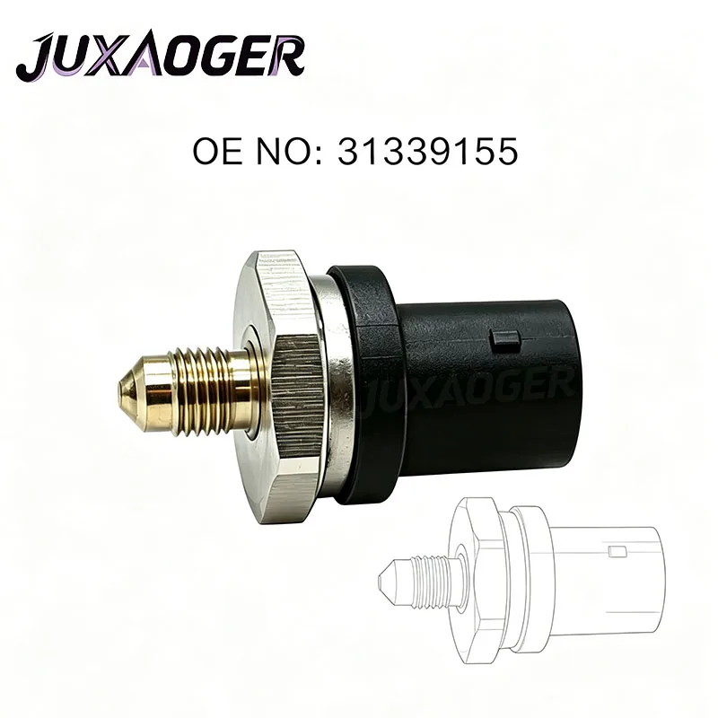 Fuel Pressure Sensor 31339155 AG9E9F972AA For Ford S-Max Mondeo MK4 5 Range Rover Evoque L538 Volvo V60 XC60 Mk1 Jaguar XE X760