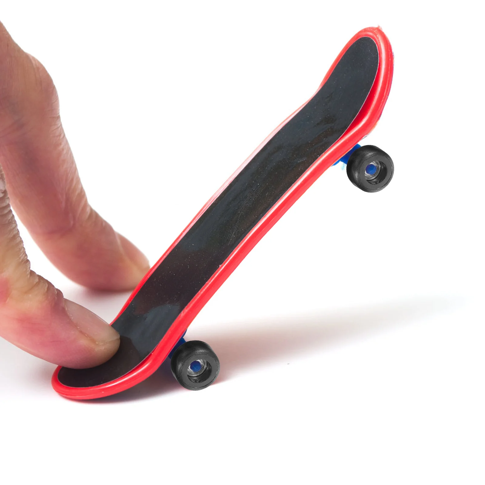 ลูกกลิ้งนิ้ว 4 ชิ้น ขนาดกะทัดรัด พกพาสะดวก เกมส์สเก็ตมินิสำหรับนิ้วมือ ของเล่นนิ้วมือเพื่อการผ่อนคลาย