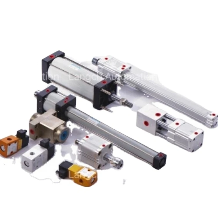 Va lve  Cylinder PET Bottle Blowing Filling Injection Molding Machine Pneumatic Power
