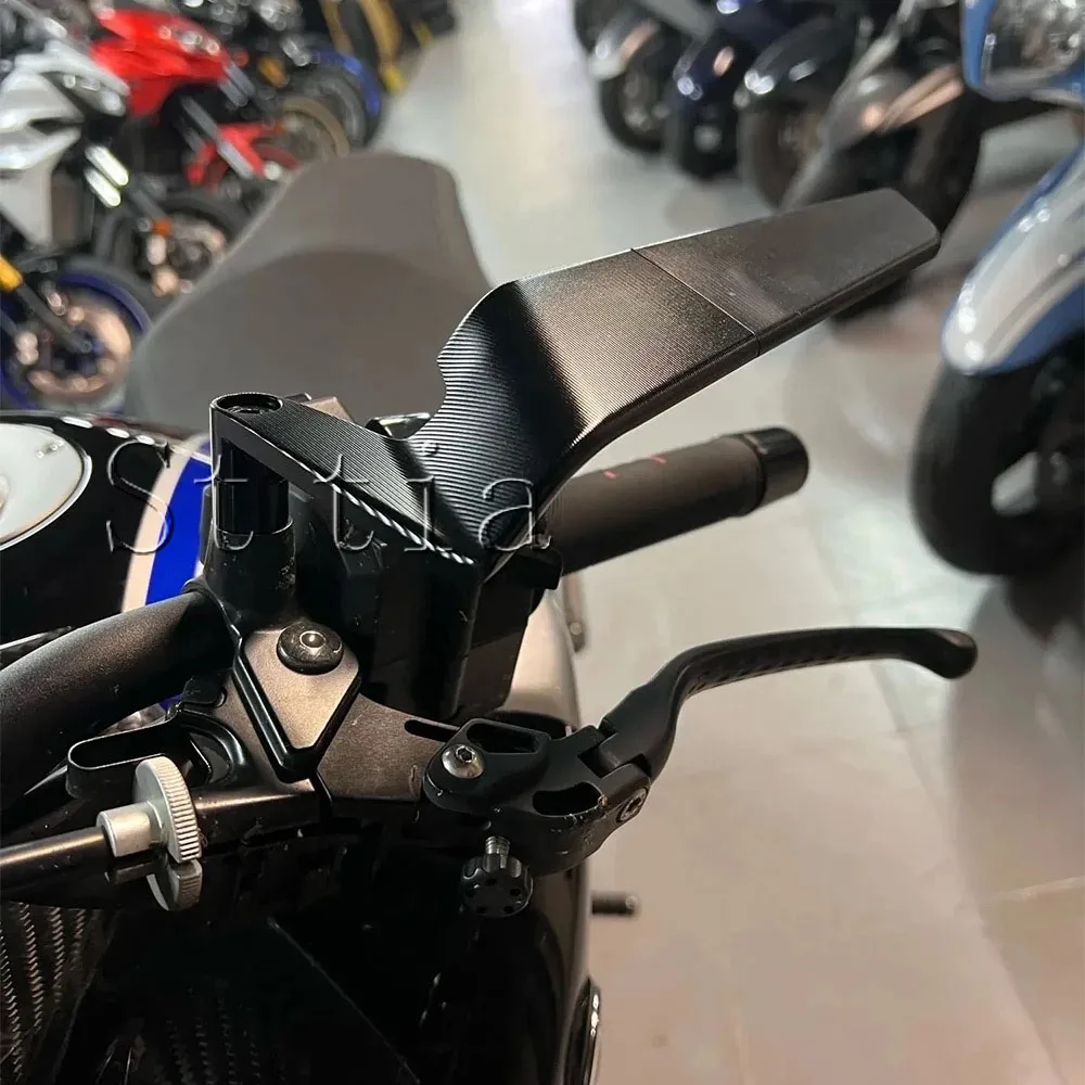 لهوندا X-ADV750 XADV750 XADV 750 2017-2025 دراجة نارية الملحقات تدوير سبائك الألومنيوم الشبح مرايا الرؤية الخلفية الجناح