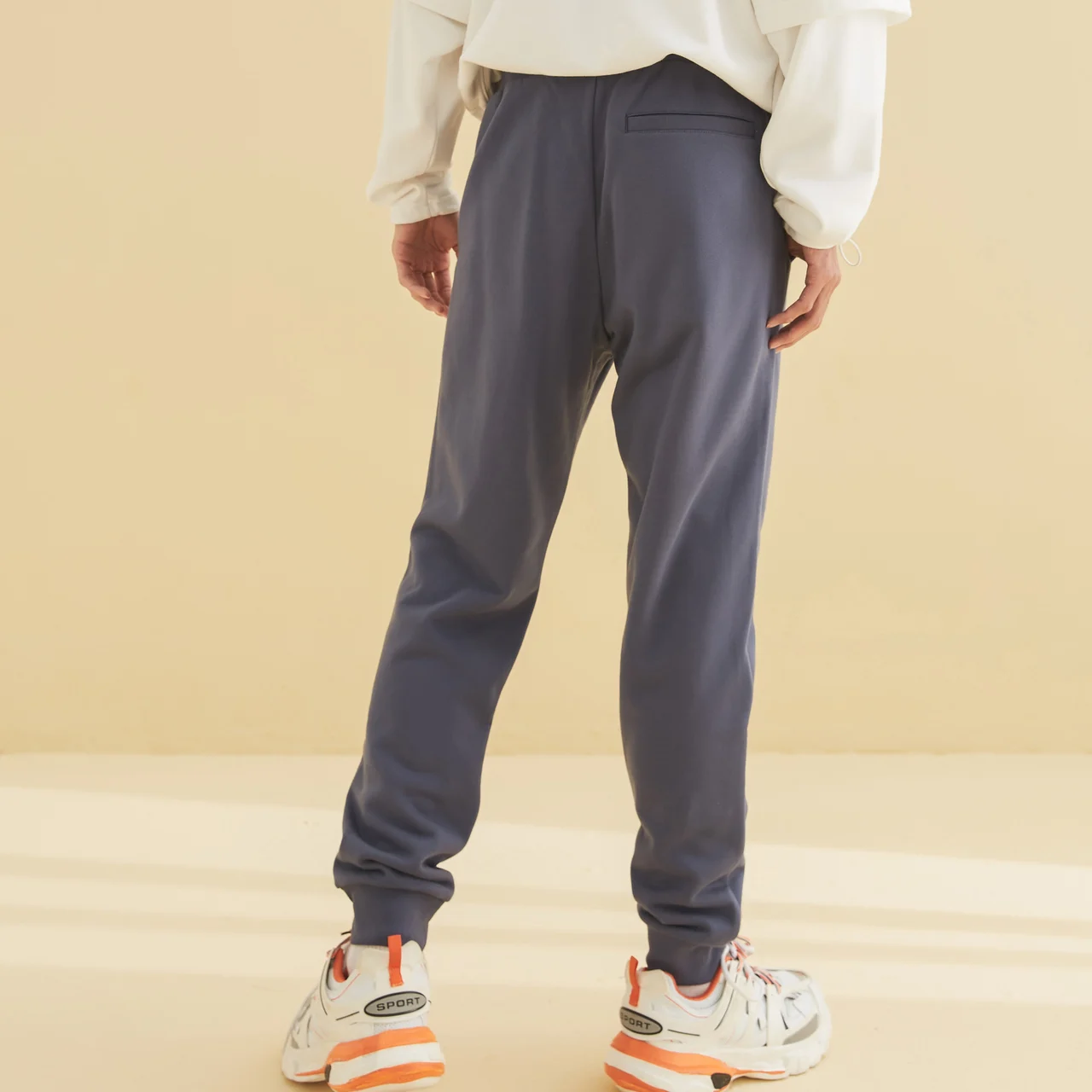 Metersbonwe Pantalons de survêtement décontractés pour hommes, pantalons à pieds larges, pantalons de jogging pour hommes, pantalons de marque imprimés de lettres, vêtements de marque, printemps, automne