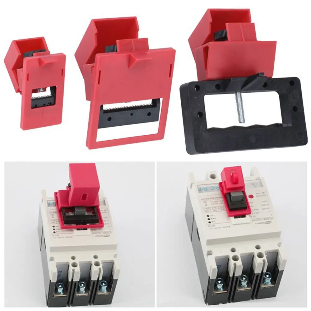 SKS01 Air Switch Leakage Anti Misoperation Moulded Case Extra Large Locks Clamp Type Circuit Breaker Lock