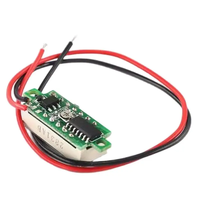 Red 0.28-inch digital tube 3.5-30.0V two wire variable precision digital display