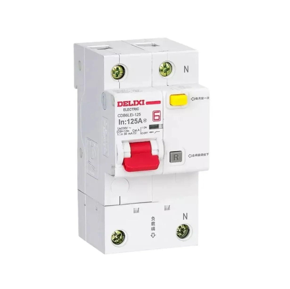 

Delixi CDB6LEi Series CDB6LEi-125 Circuit автоматический воздушный выключатель Protector Brand