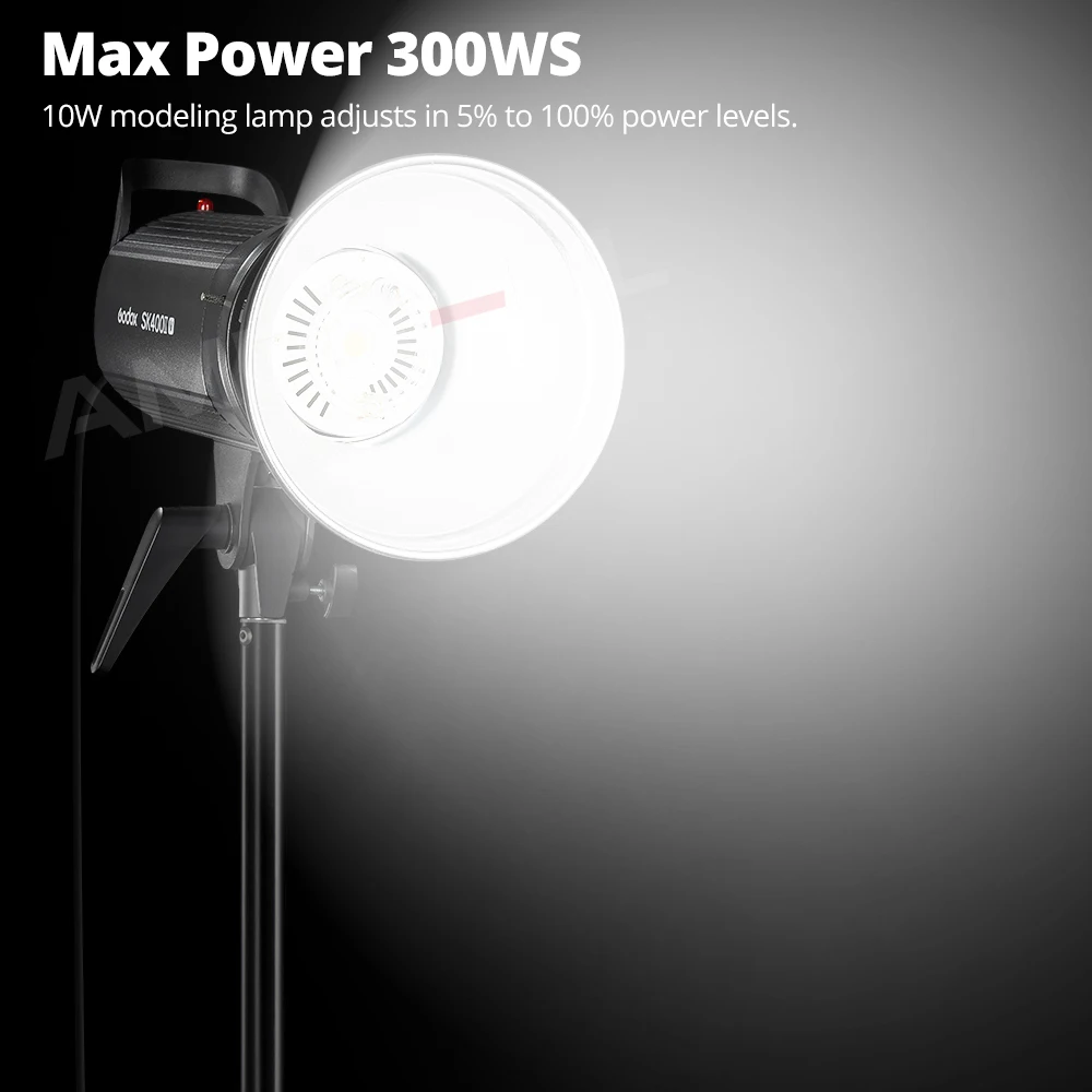 Godox 300W SK300IIV SK400IIV SK300II-V SK400II-V 2.4G X System Professional Compact Studio Flash for Photography Studio Stream