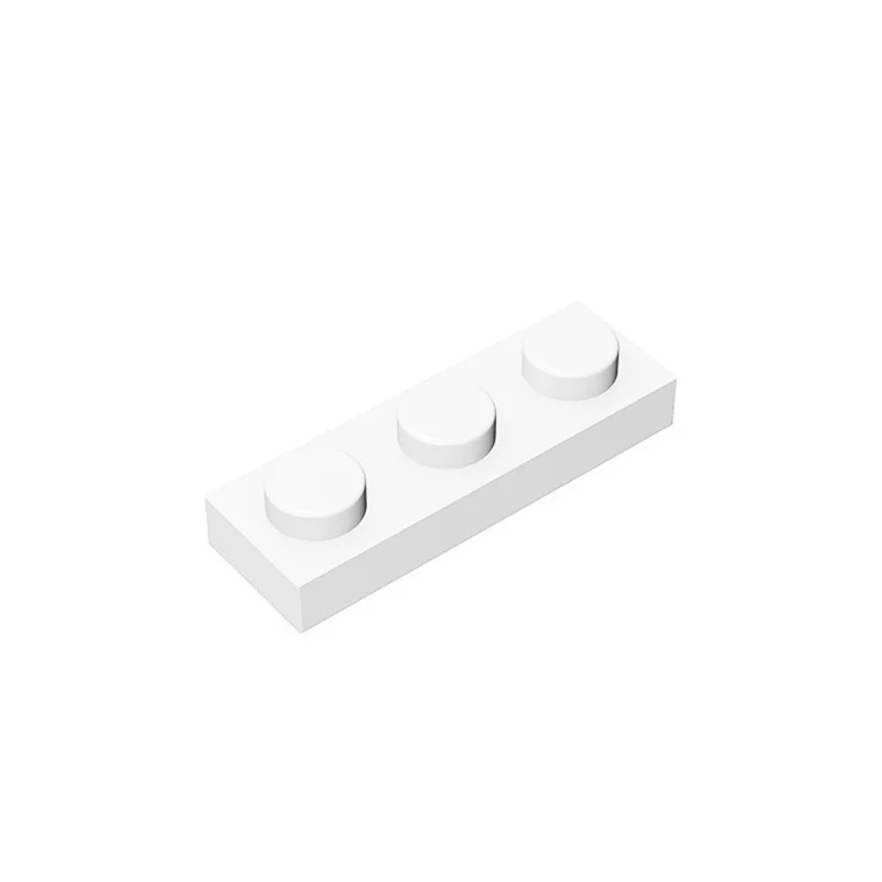 50 Stück 3623 1X3 Platte für Kinder-Bausteinspielzeug, kompatibel mit Montage, hochwertiges Geschenk. – Detail 4