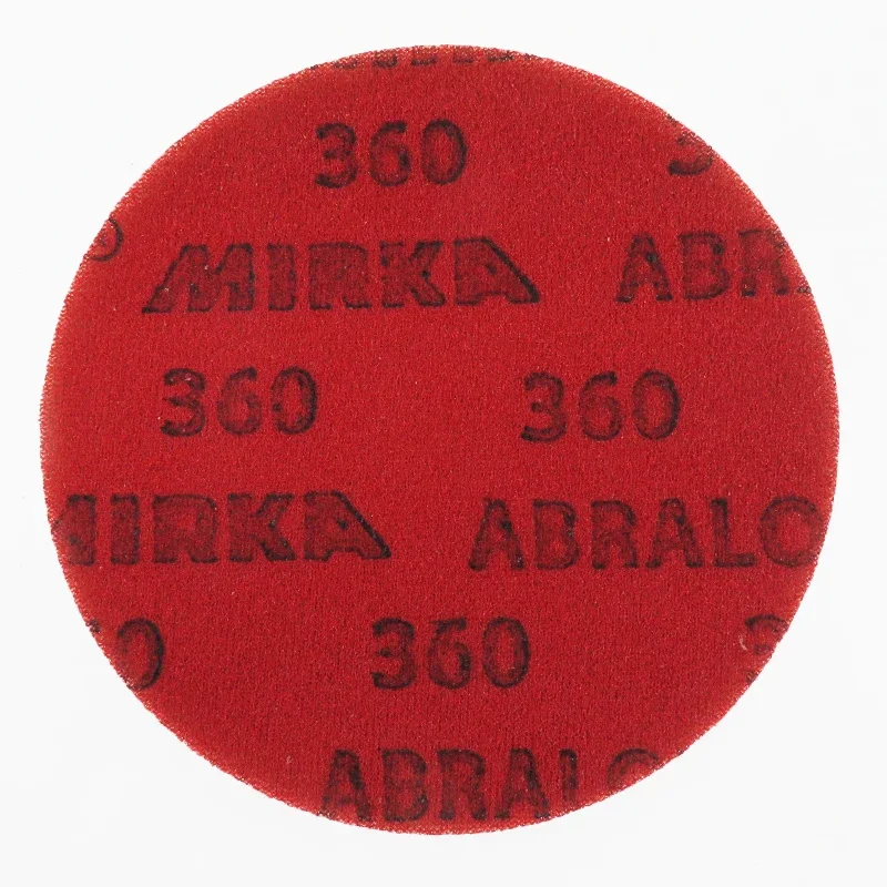 Mirka 8A-241 Abralon 5 inch / 6 Inch Hook & Loop Sponge Sanding Pads Discs Foam 180 - 4000 Grit Polishing & Buffing Discs