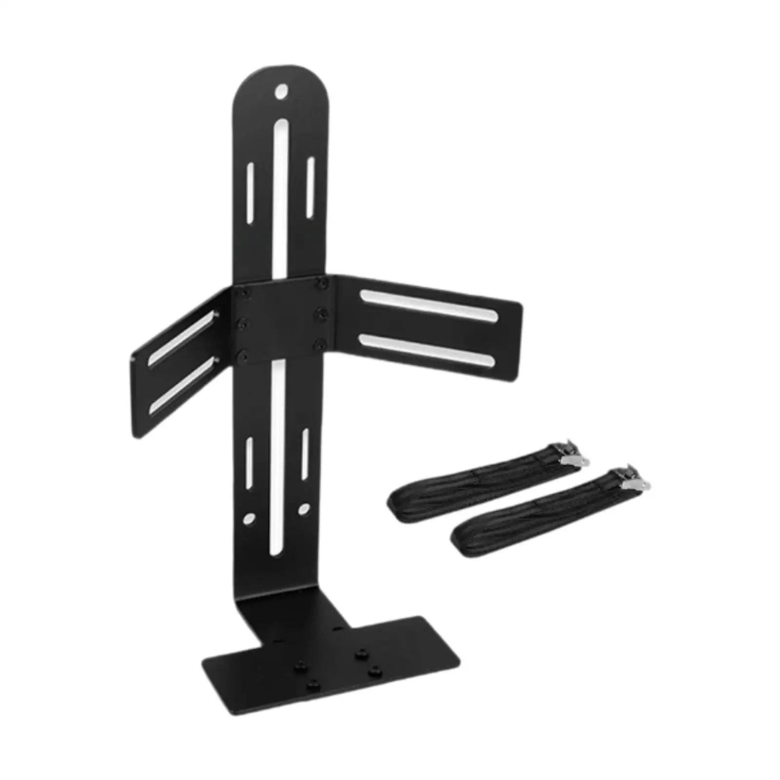 

5 Gallon Water Cooling Mount Rack Black Steel for Trucks Trailers Lawn Mowers