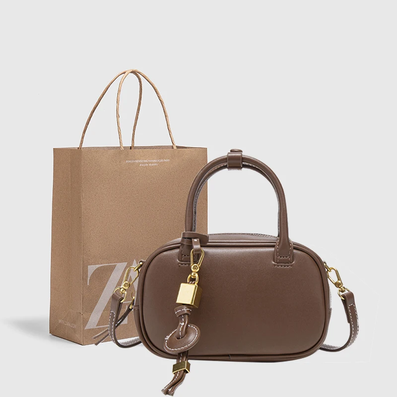 

Мини-сумка через плечо с вышивкой сверху для женщин, винтажный роскошный дизайн, однотонная маленькая сумка-подушка с широким ремешком