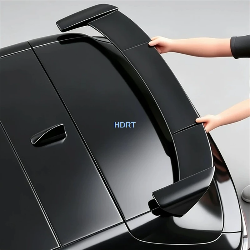 For Leapmotor C16 C10 2024 + Rear Trunk Roof Spoiler Plate Car Styling Tail Boot Lid Wing Cover Protector Decoration Accessories