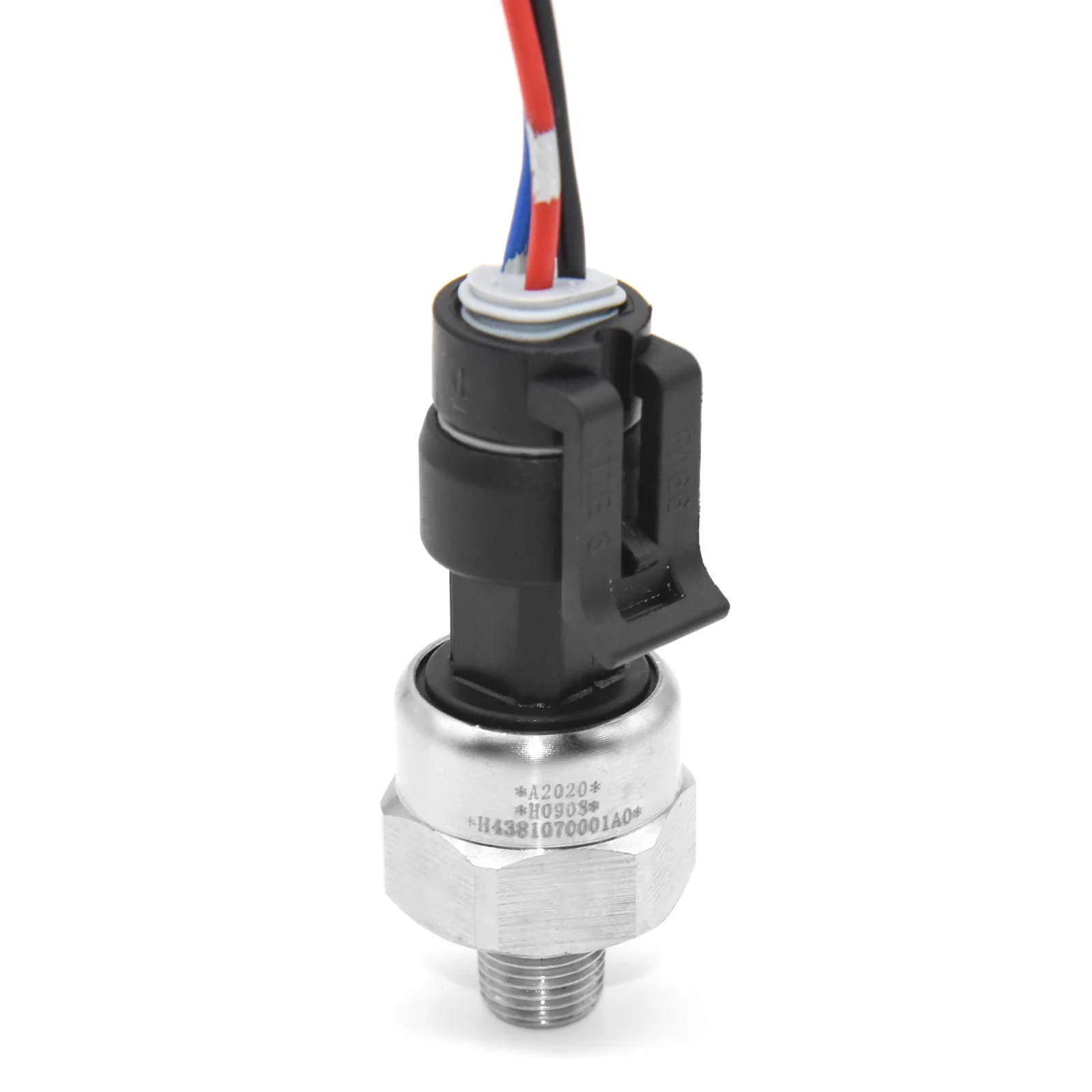 1/8NPT Oil Fuel Air Pressure Sensor 145Psi 215Psi 300Psi 500Psi Oil Press Sensor Tansmitter Pressure Transducer Stainless Steel