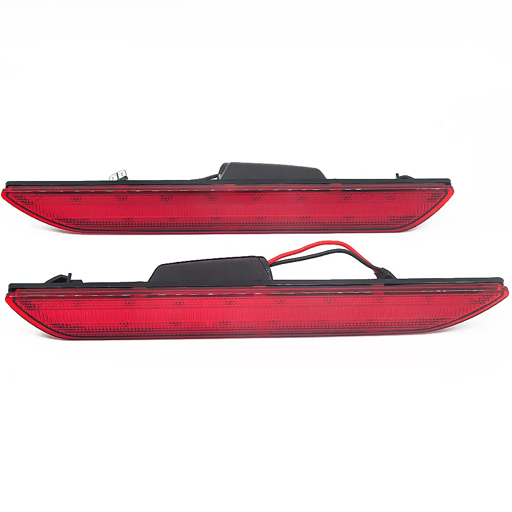 

Красный цвет, боковой фонарь, дымчатый задний боковой габаритный отражатель, лампы, бампер, сигнальный фонарь для Ford Mustang 2015 2016 2017 2018, светодиодный