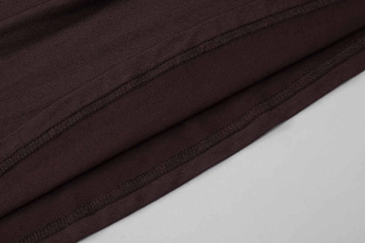 Hugcitar Damen-Kleid, elegant, einfarbig, sexy Midikleid, ärmellos, rückenfrei, Sommerkleidung, Geburtstagsfeier, Urlaub – Detail 9