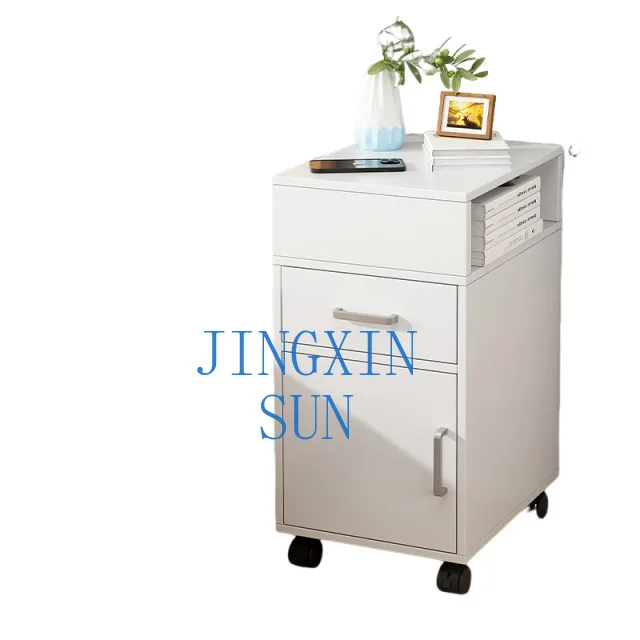 Bedroom bedside small household simple bedside small ultra-narrow multi-functional storage mini cabinet