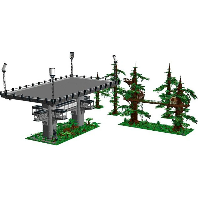 

10900PCS star Movie scene MOC Modular Imperial Landingplatform model DIY creative ideas Child Toy Assembly Puzzle birthday Gift