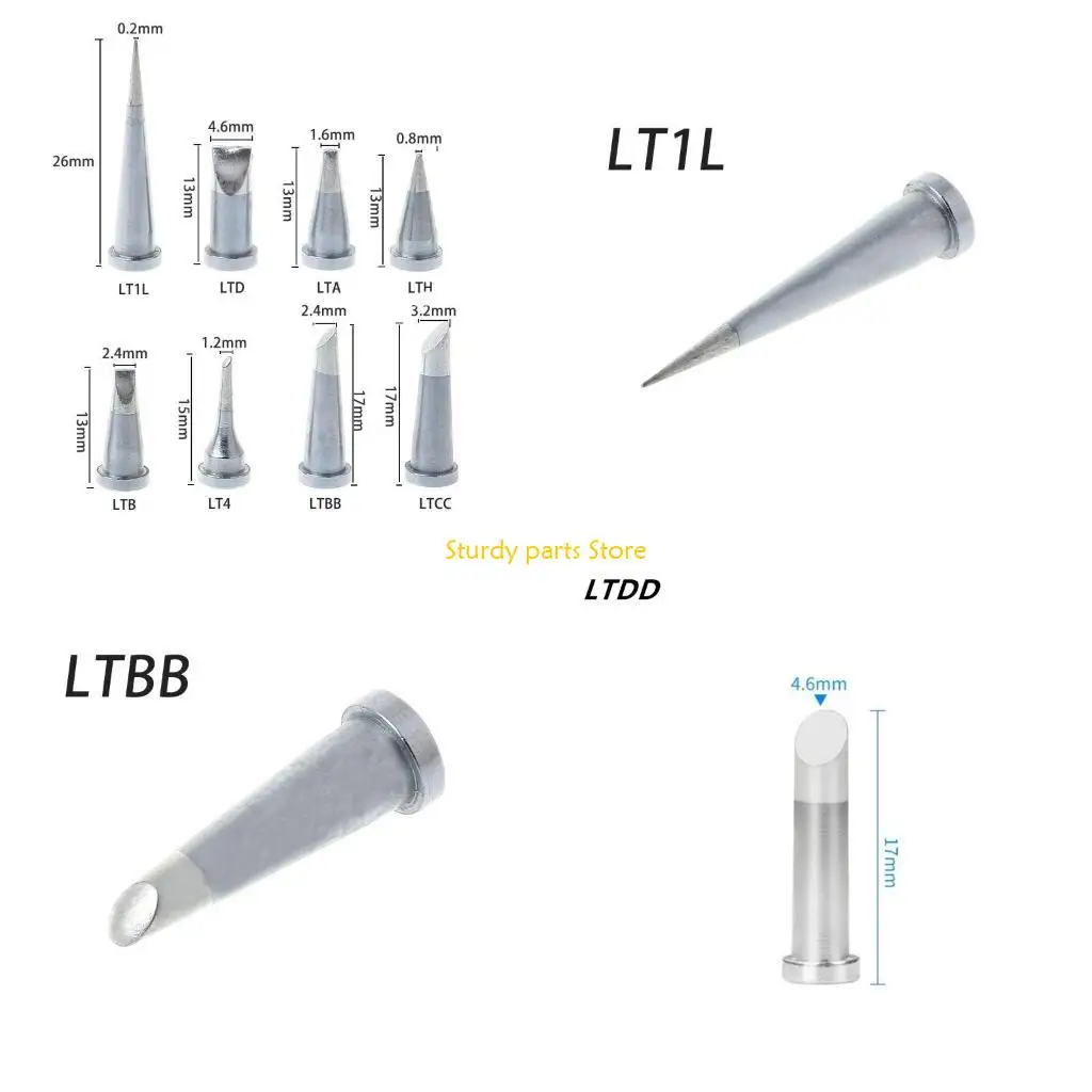 

97QC LT Series Soldering Iron Tip Lead-Free Solder Tips Welding Head Soldering Tools
