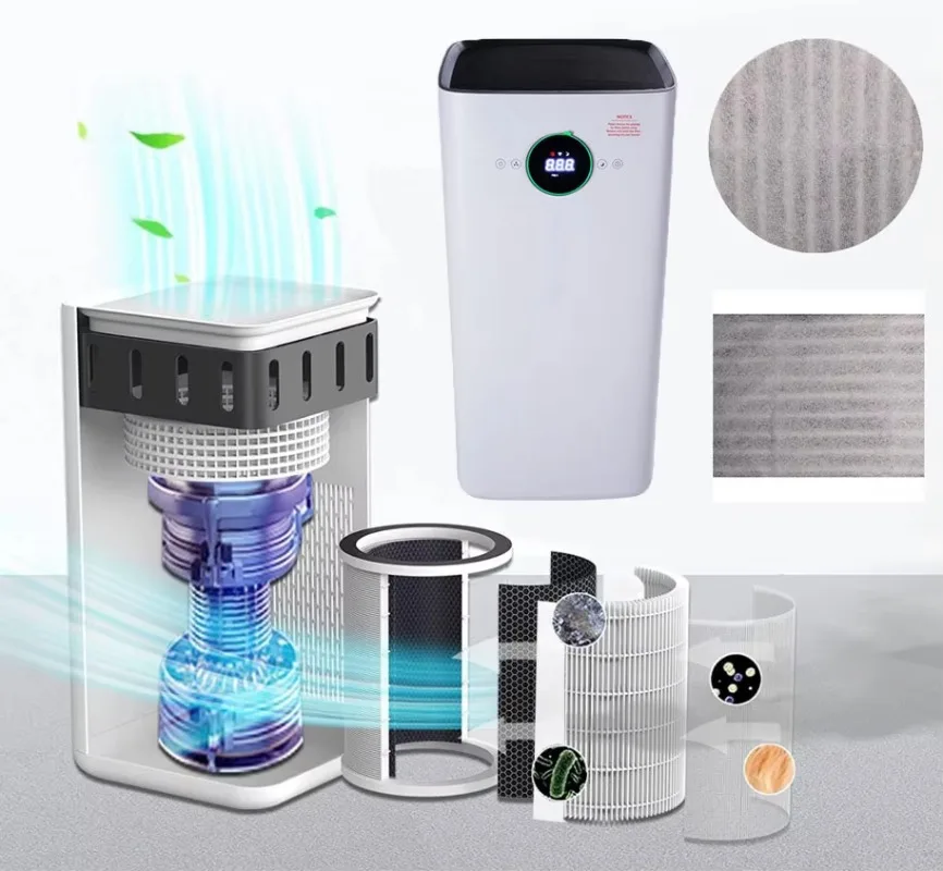 

【2026】OEM очиститель воздуха с HEPA-фильтрами для вилл, деревянных домиков для животных, мебели, отелей